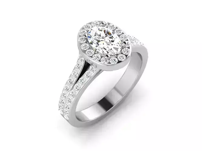 Solitaire ring model