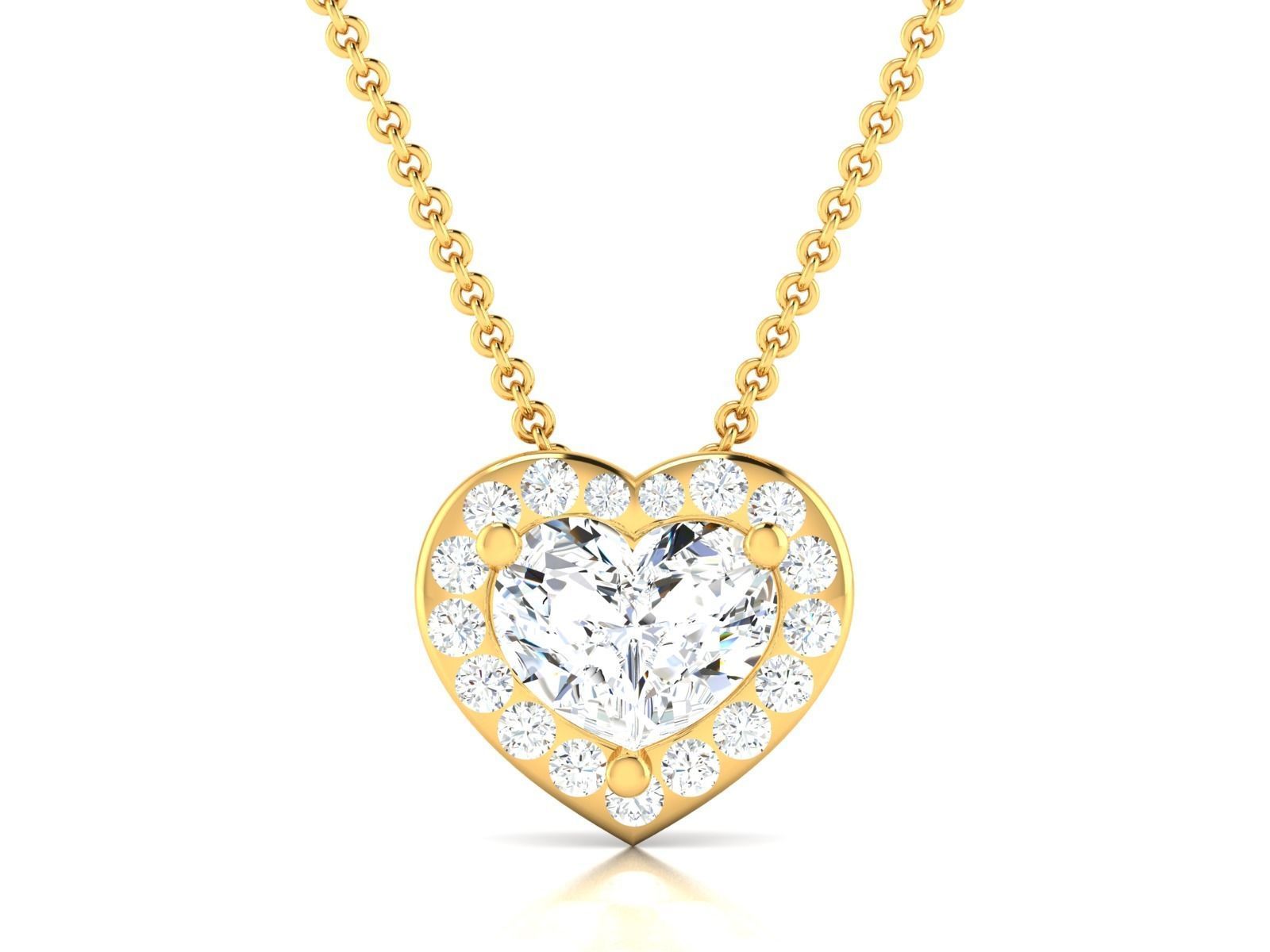 Women Pendant Model 3D print model_11