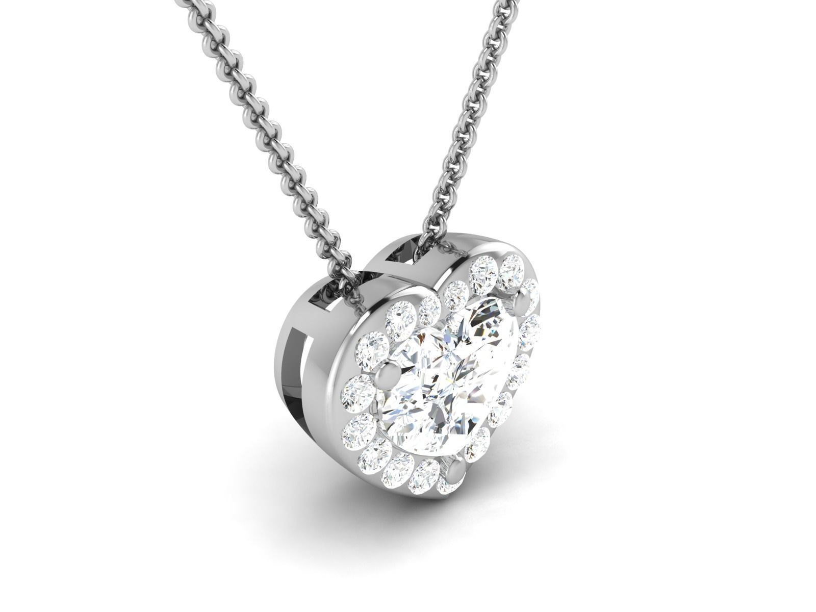 Women Pendant Model 3D print model_4