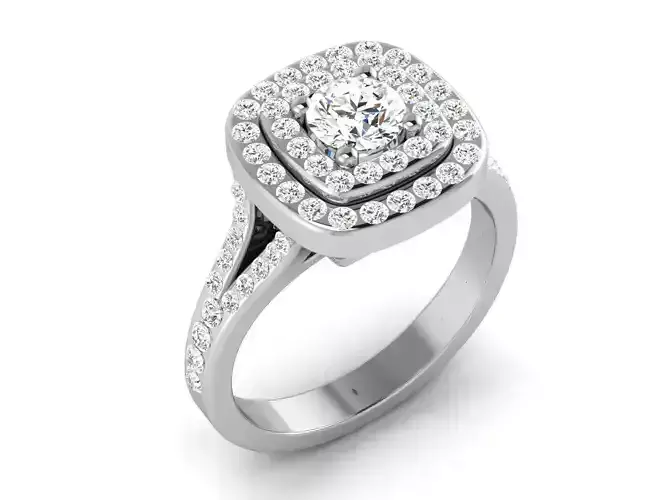 Solitaire ring model