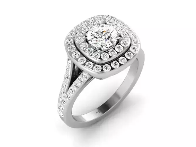 Solitaire ring model