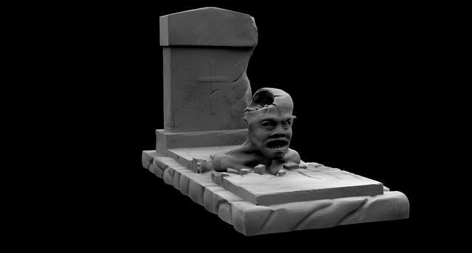 Revengeful corpse out to kill    Free 3D model
