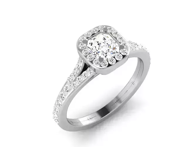 Solitaire ring model