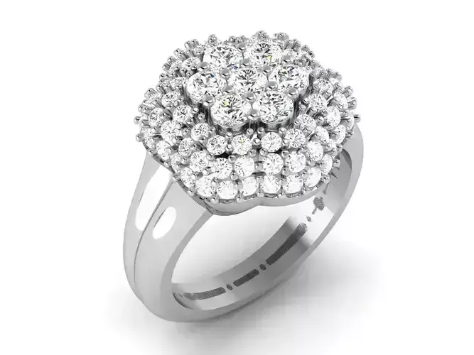 Solitaire ring model