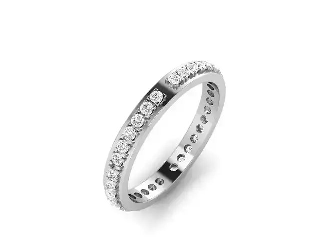 Solitaire ring model