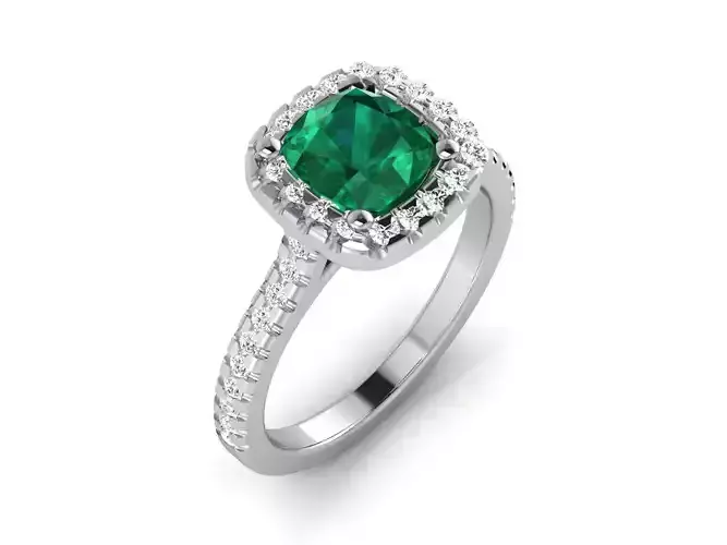 Solitaire ring model