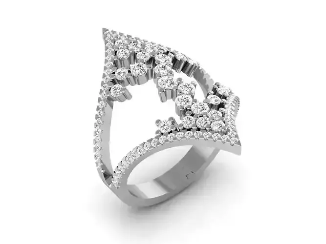 Solitaire ring model