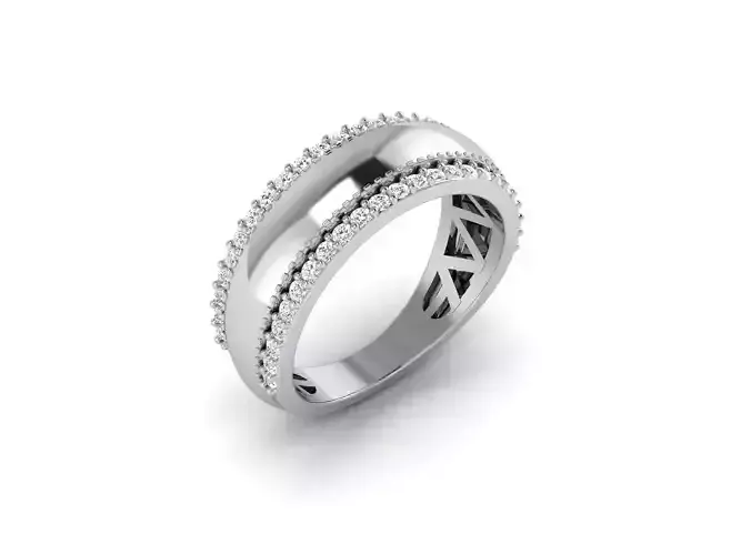 Solitaire ring model