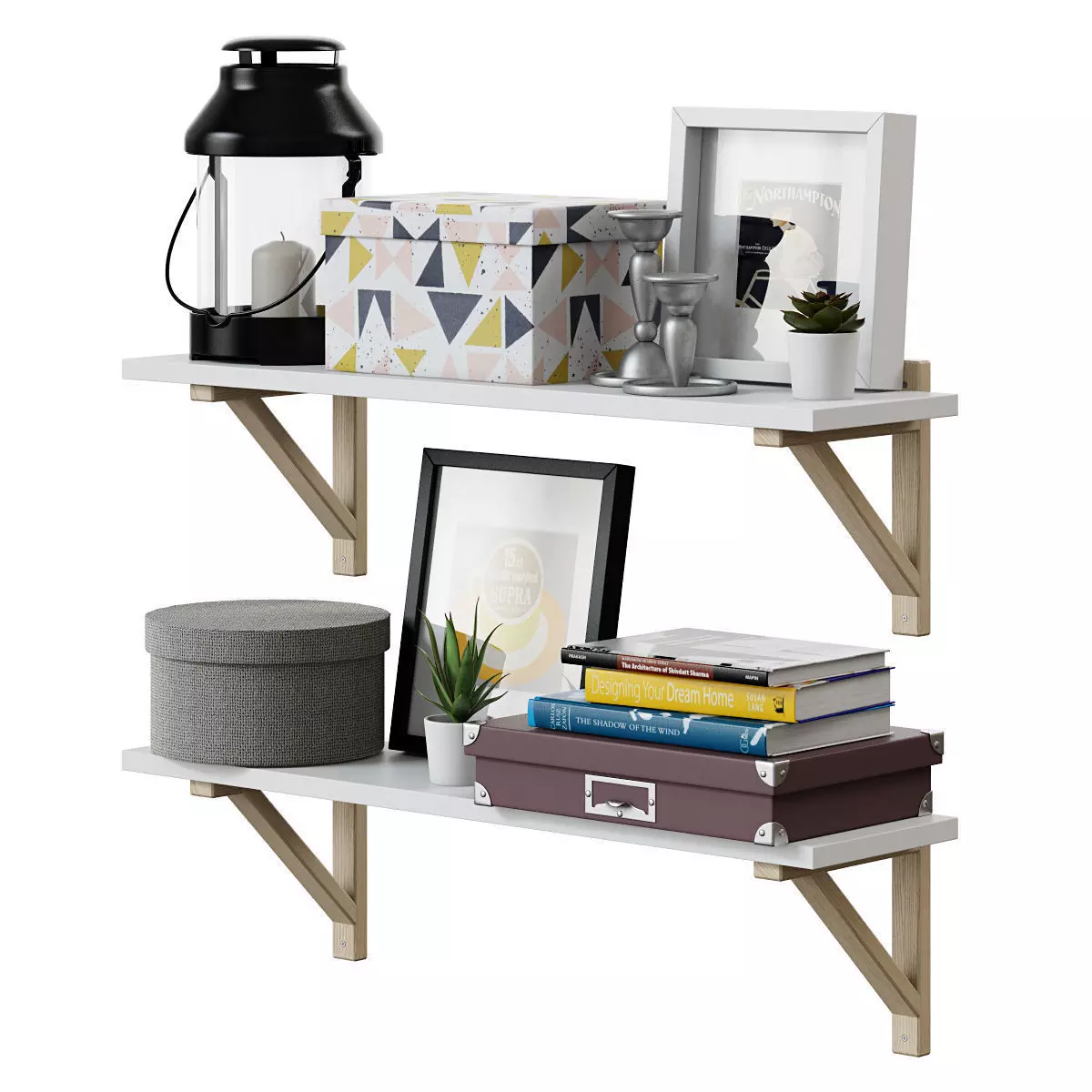 Ikea Decorative Set 3D model_0