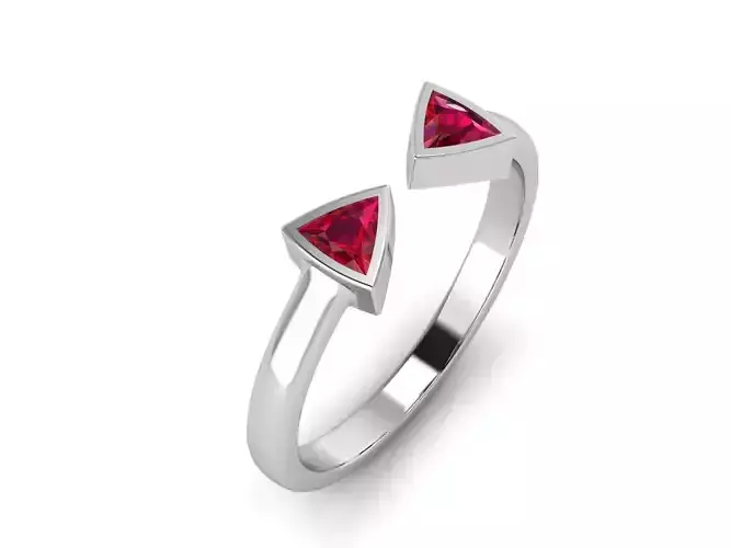 Solitaire ring model