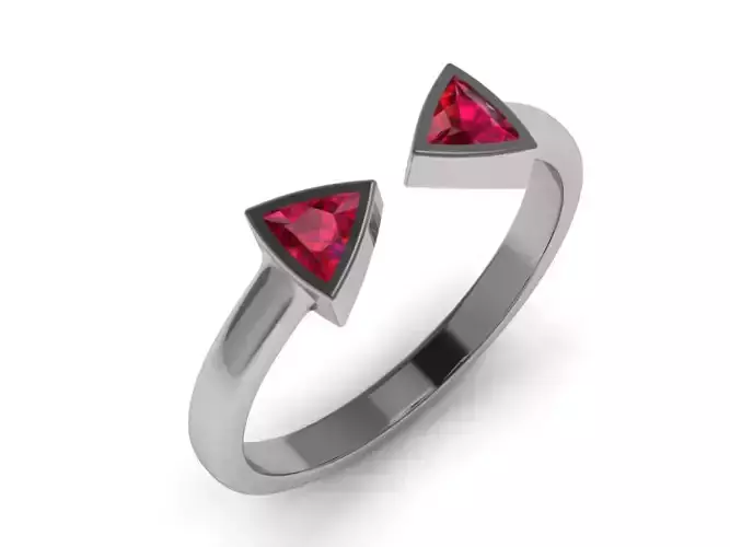 Solitaire ring model