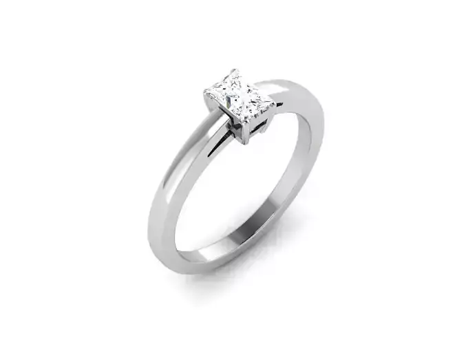 Solitaire ring model