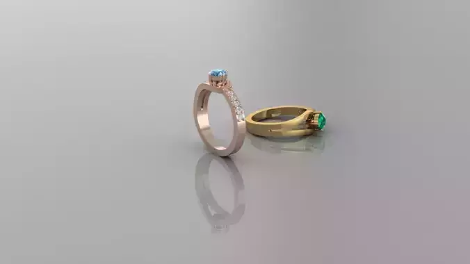 Single Stone Ring