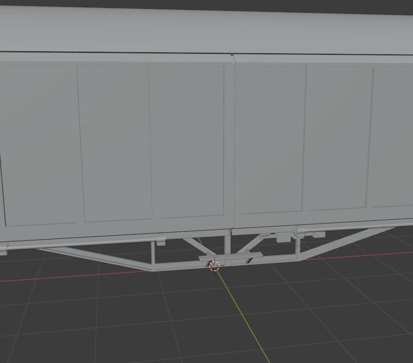 H0 1-87 scale Hbillns 302 freight car 3D print model_9