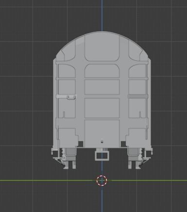 H0 1-87 scale Hbillns 302 freight car 3D print model_3