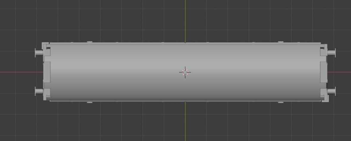 H0 1-87 scale Hbillns 302 freight car 3D print model_5