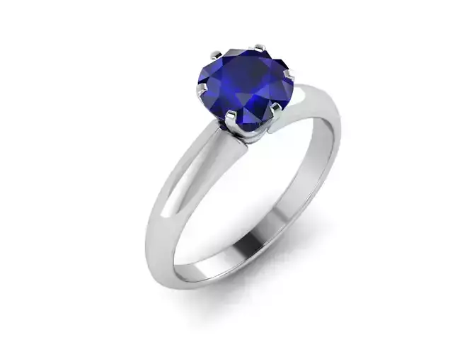 Solitaire ring model