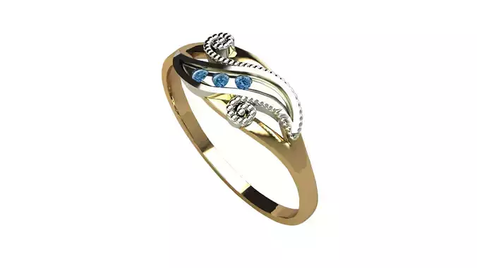 Ring with diamonds und2123
