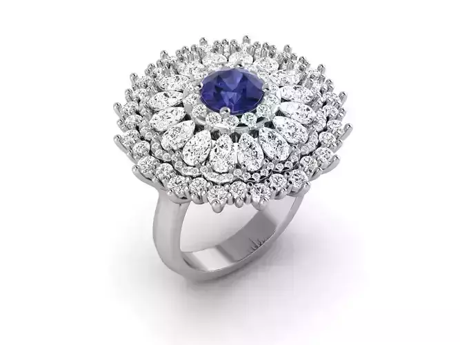 Solitaire ring model