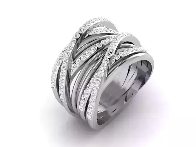 Solitaire ring model