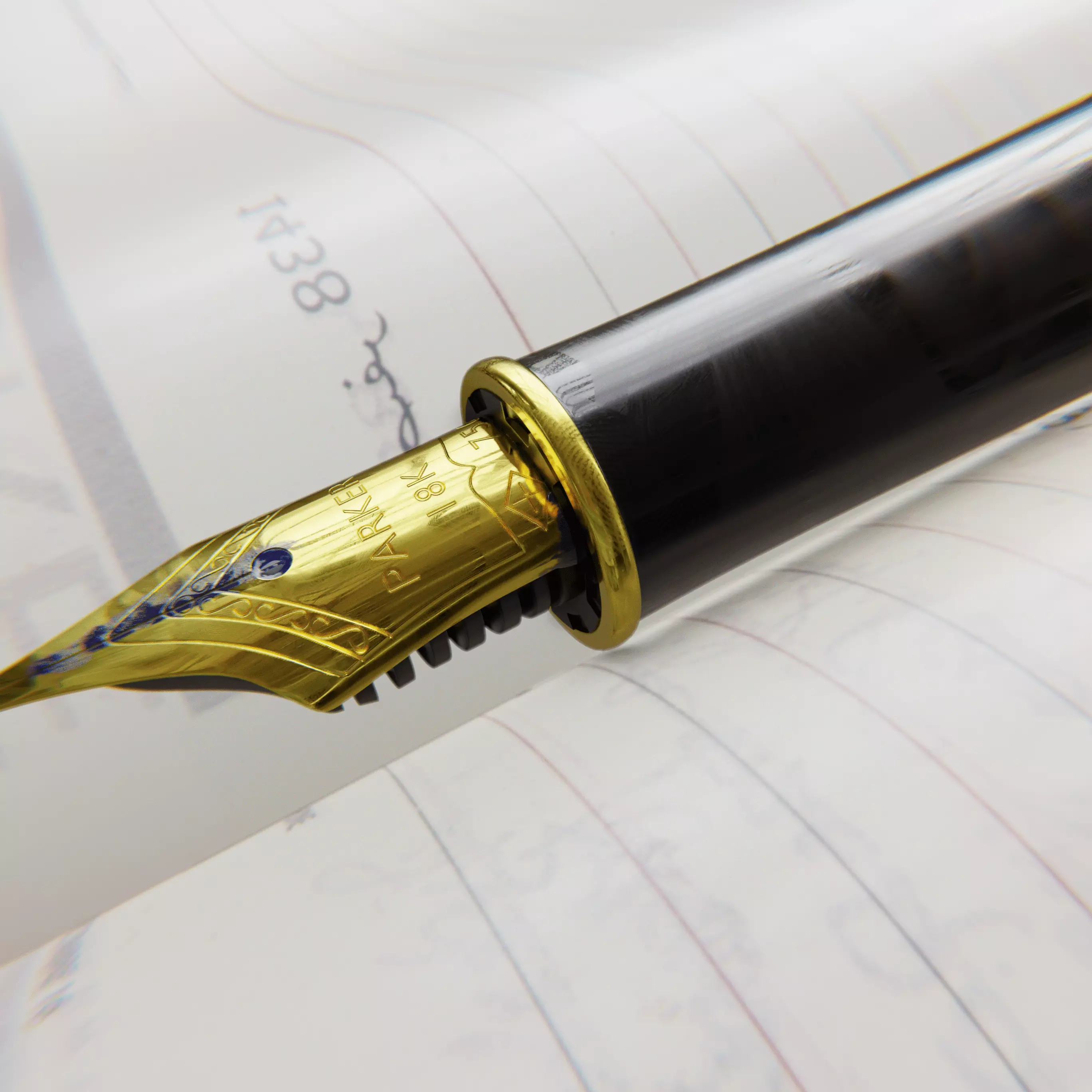 Fountain pen 3D model_0