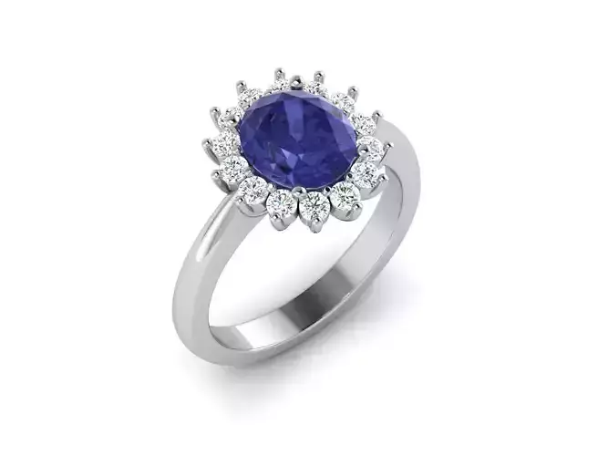 Solitaire ring model