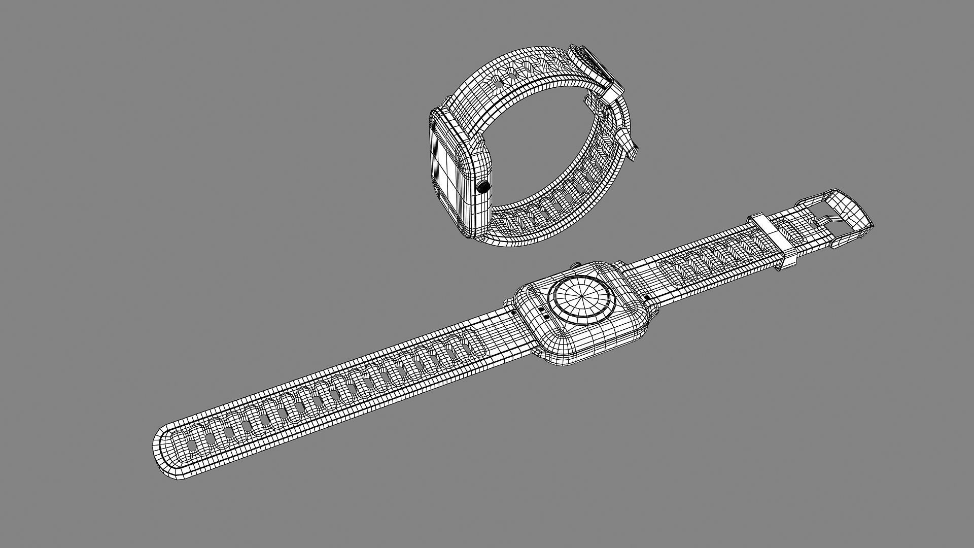 Smart Watch 3D model_8