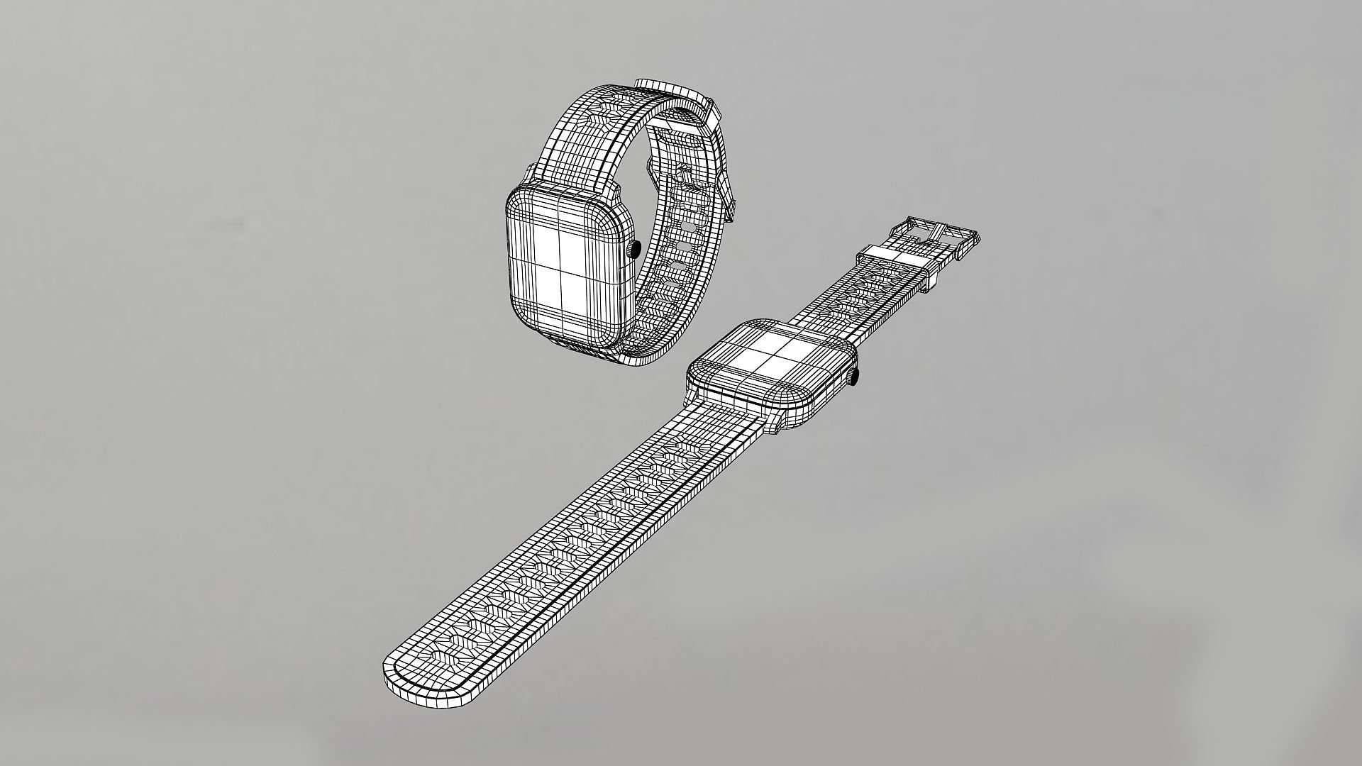 Smart Watch 3D model_7