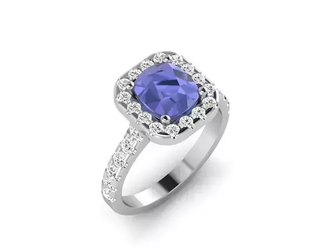Solitaire ring model
