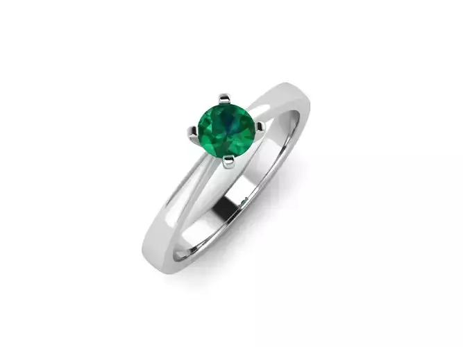 Solitaire ring model