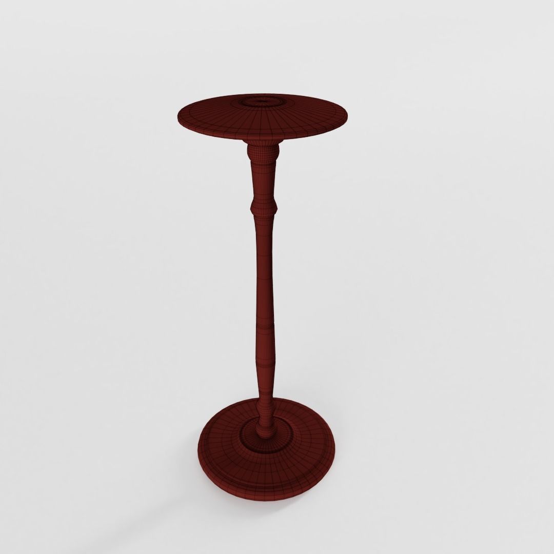 Victorian Hat Stand 3D model_2