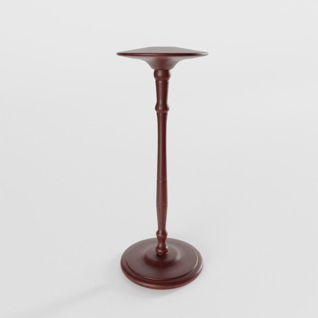 Victorian Hat Stand 3D model_1