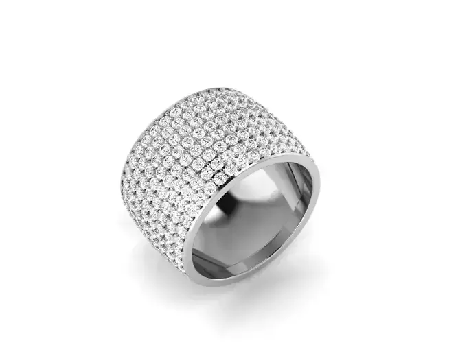 Solitaire ring model