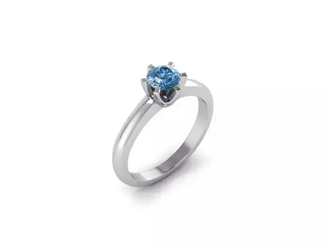Solitaire ring model
