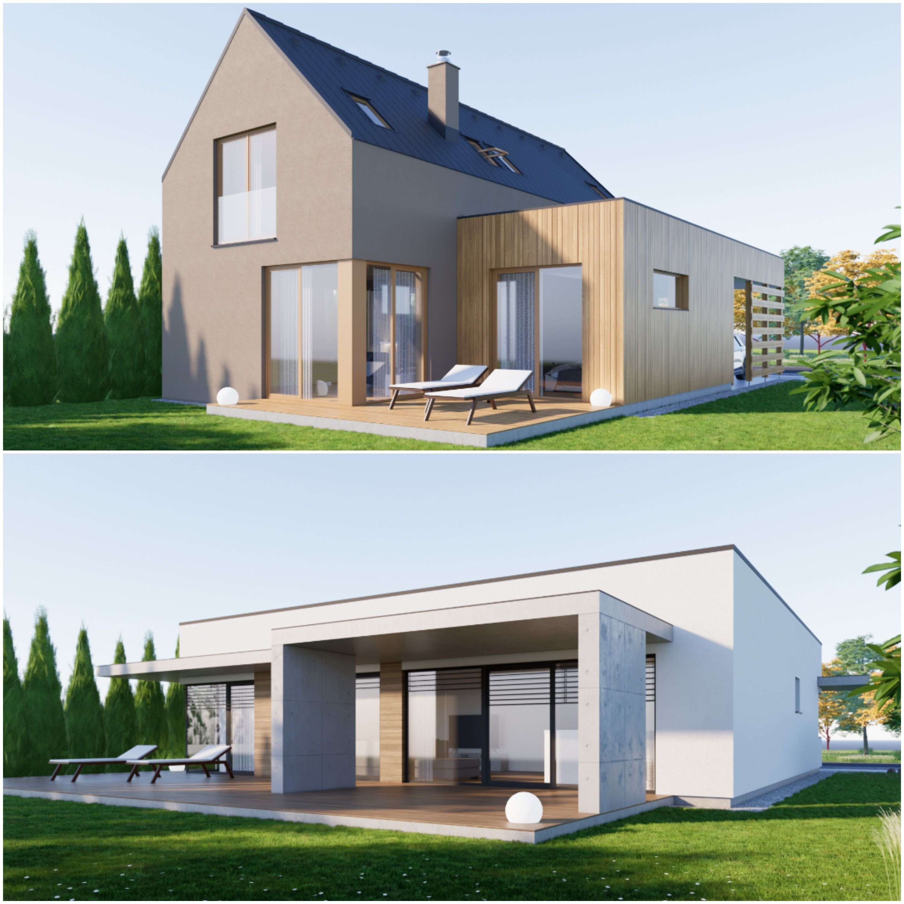 House Pack of 10 - Part 1  Low-poly 3D model_9