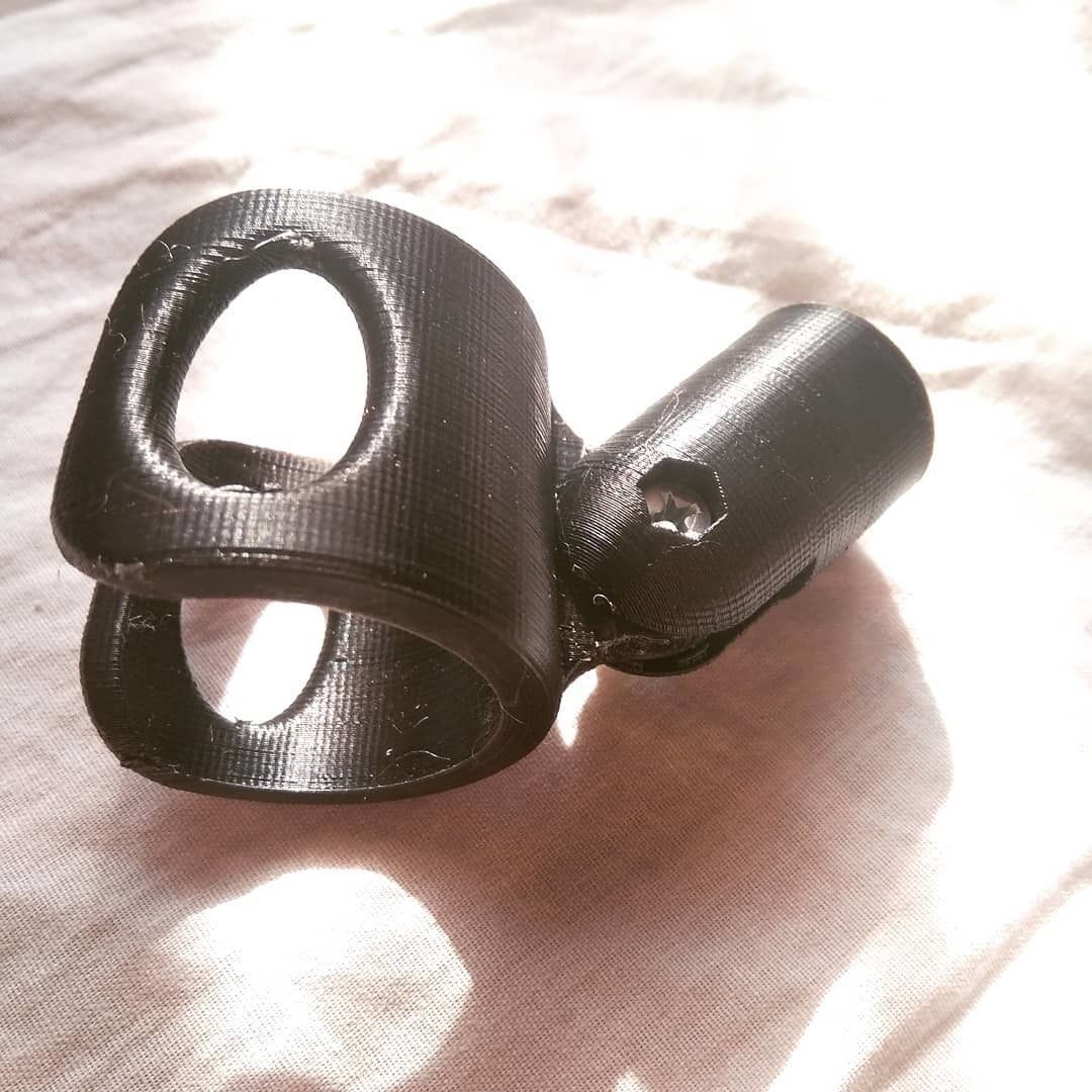 Microphone holder 3D print model_8