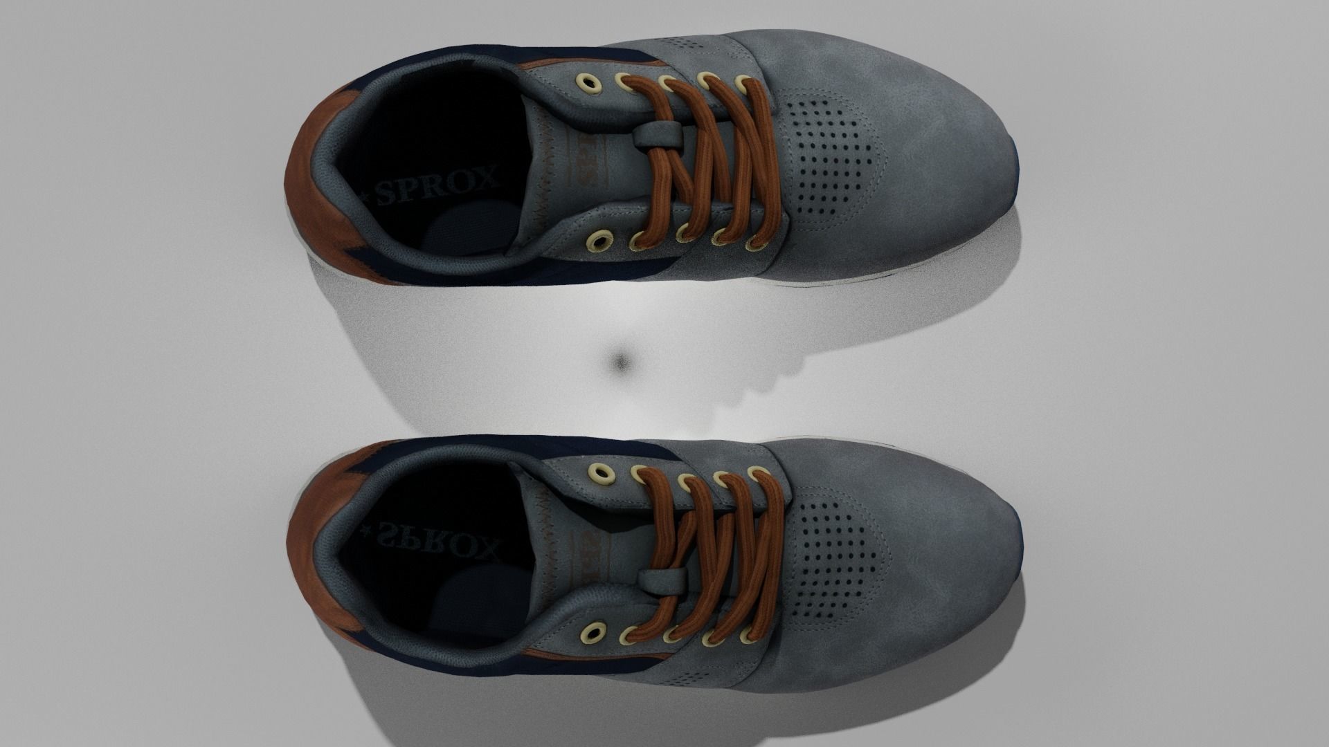 Sport shoes 3D model_3