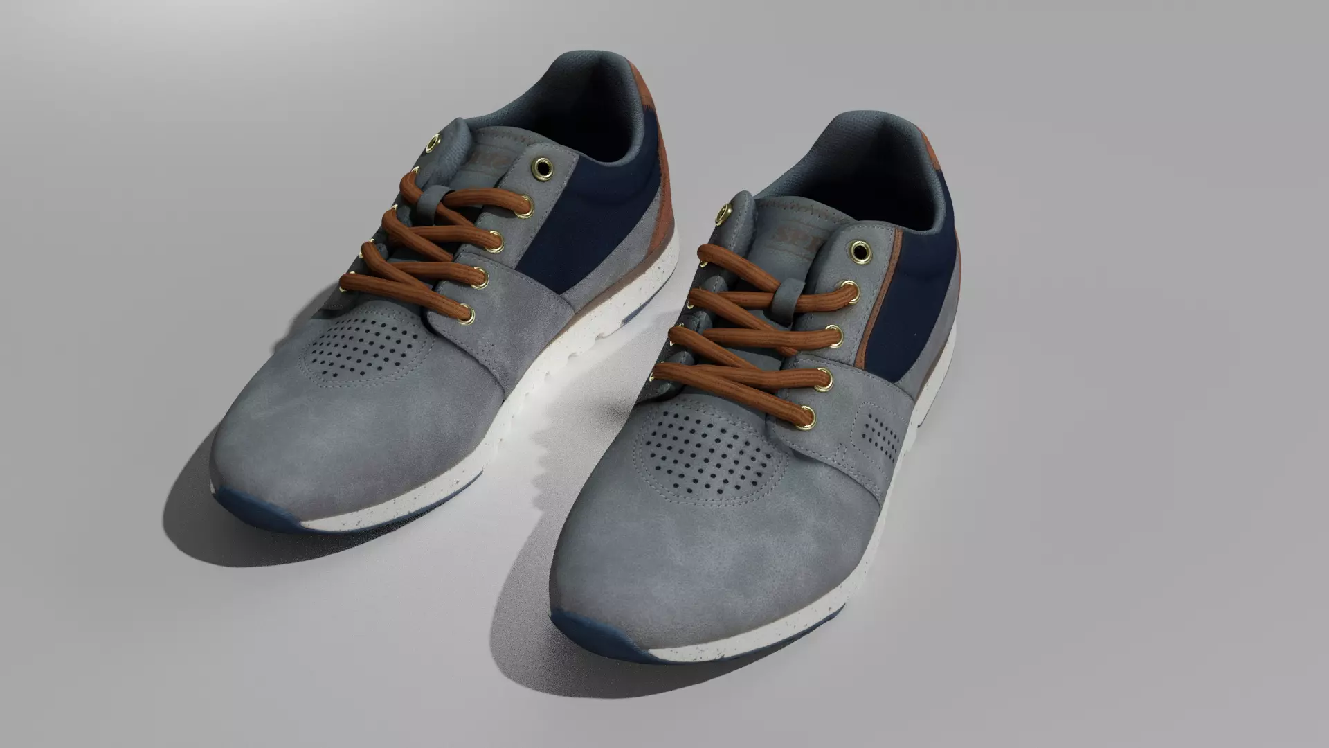 Sport shoes 3D model_0