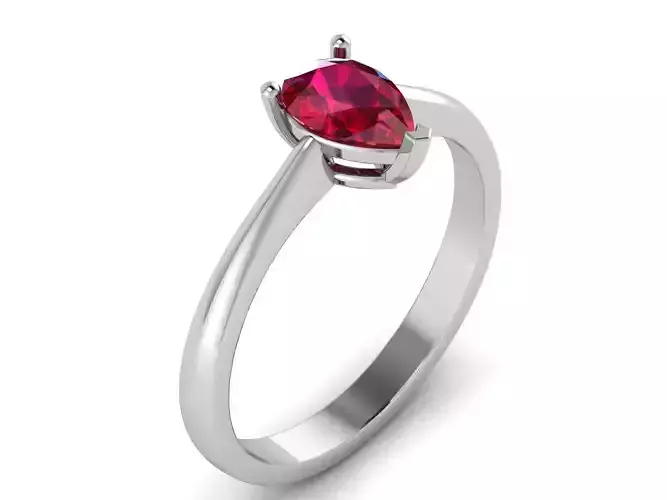 Solitaire ring model