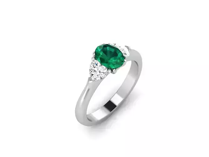 Solitaire ring model