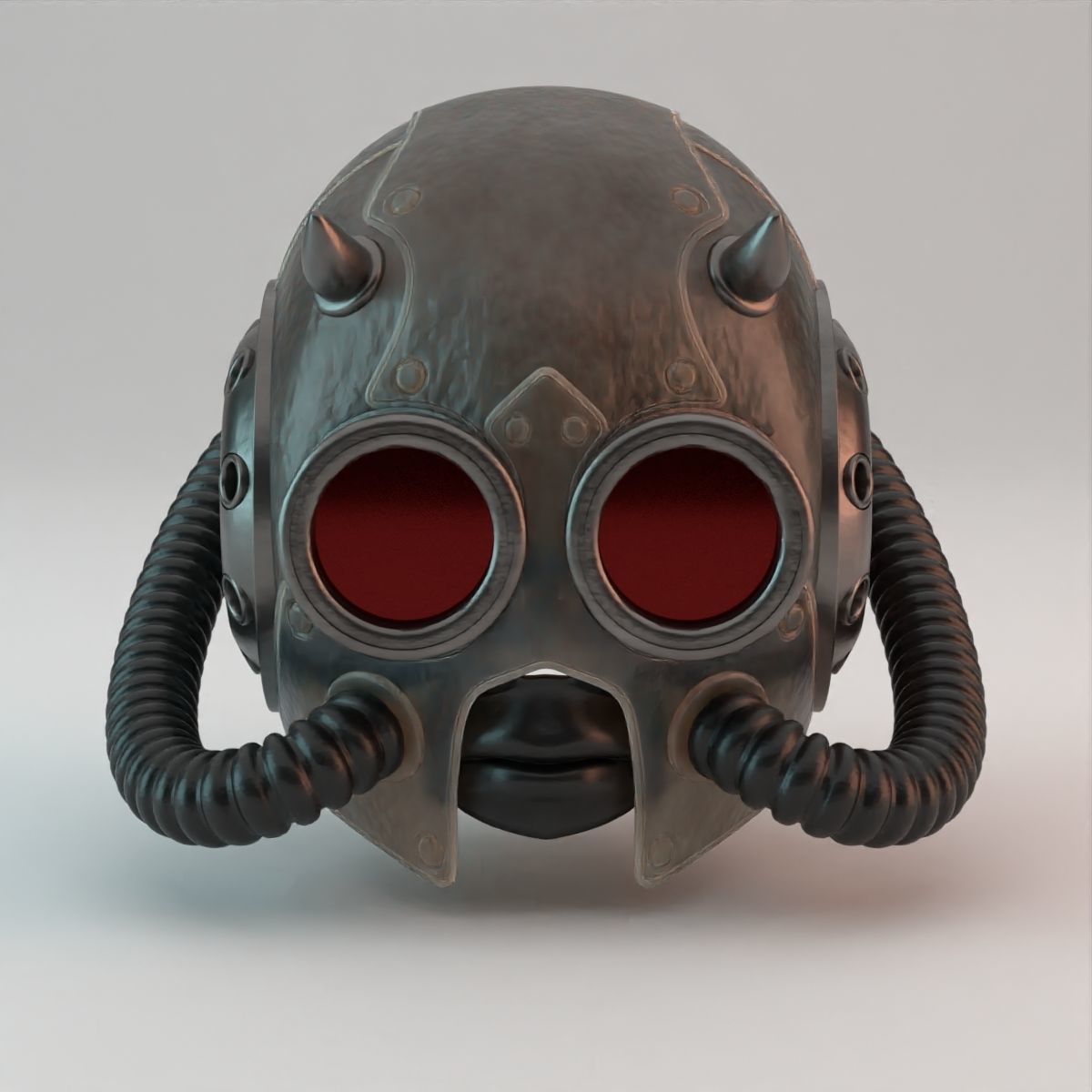 New Ghost Nameless Ghoul Mask 3D print model_2