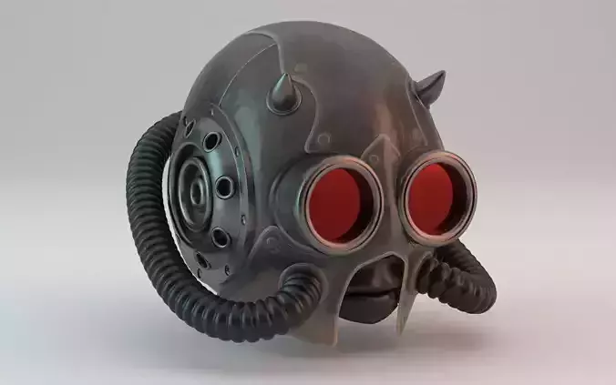New Ghost Nameless Ghoul Mask 3D print model