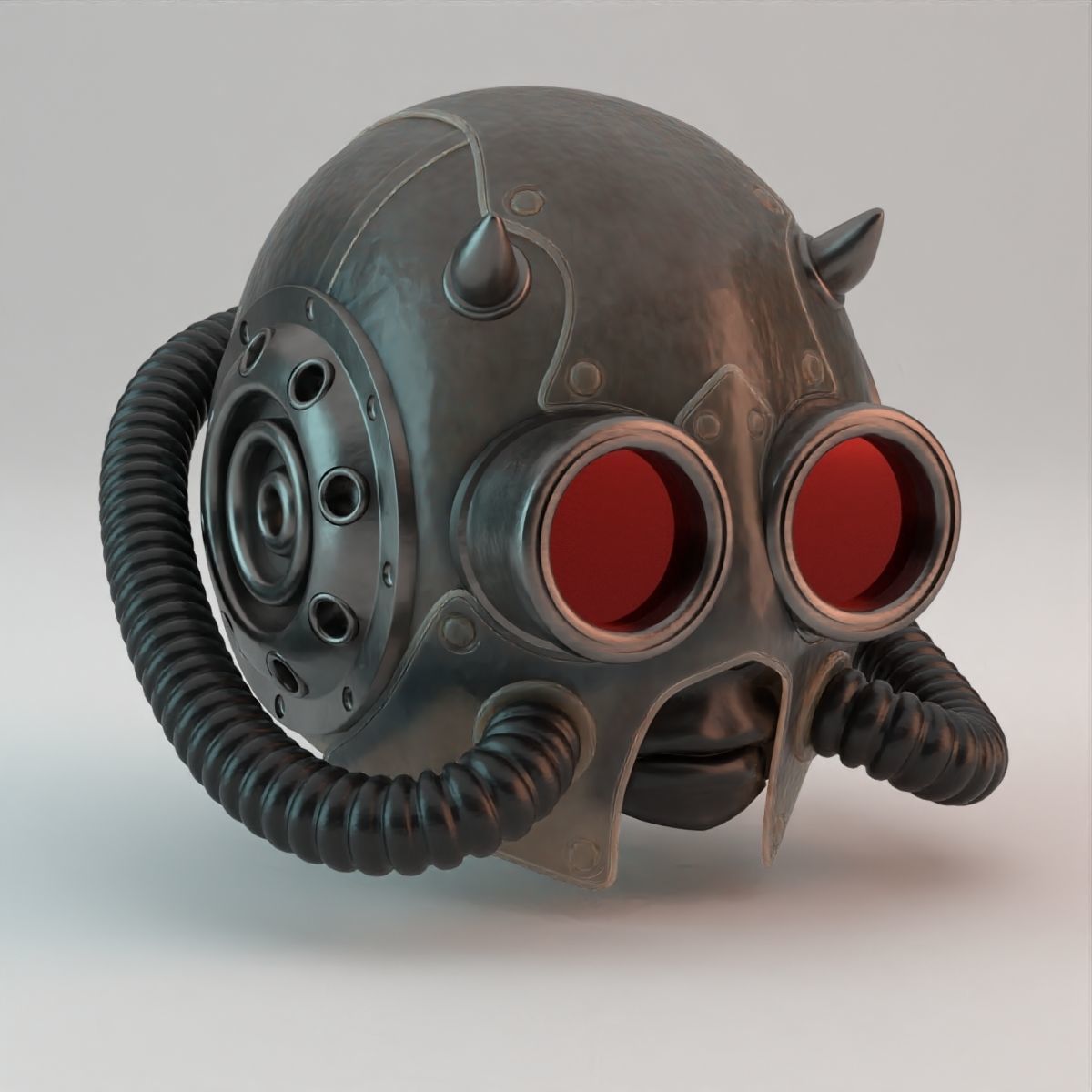 New Ghost Nameless Ghoul Mask 3D print model_4