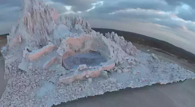 Desert Stone well detailed model