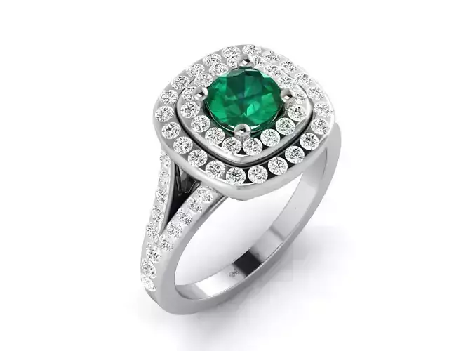 Solitaire ring model