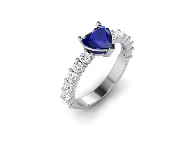 Solitaire ring model