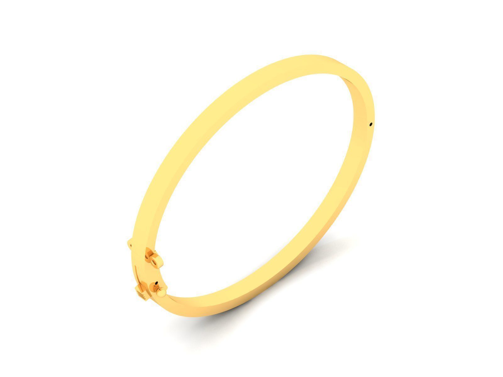 Women Bracelet 3D print model_2