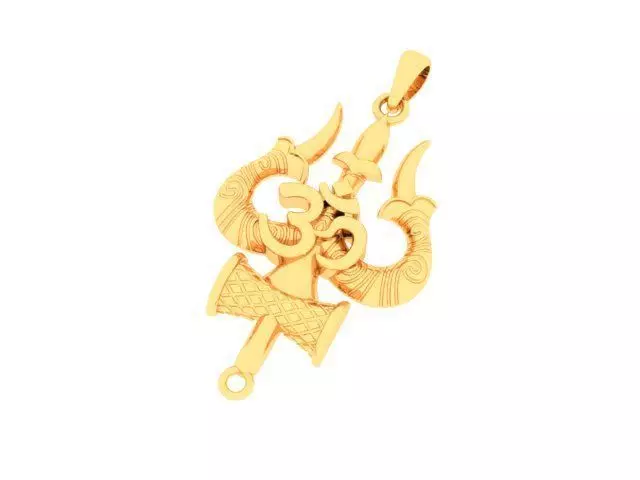 Shiva Trisul 3D print model_0