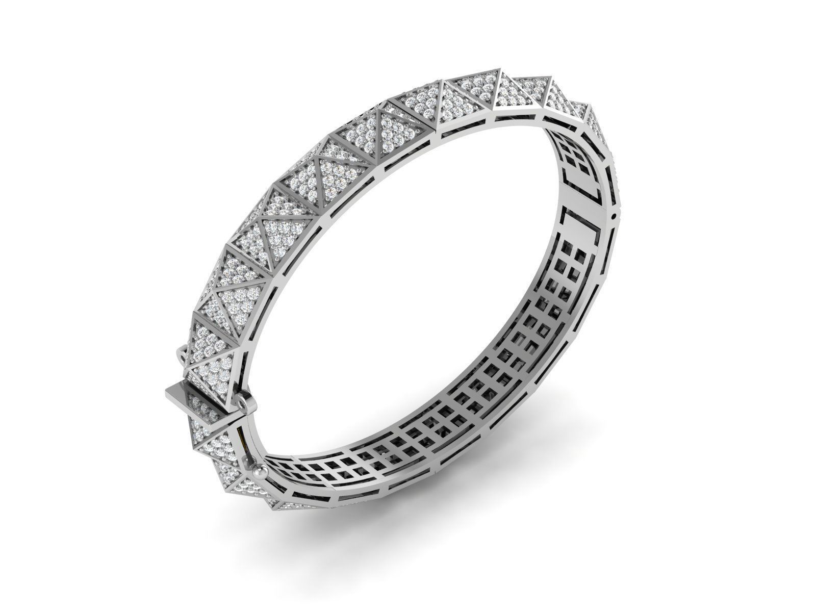 Women Bracelet 3D print model_1