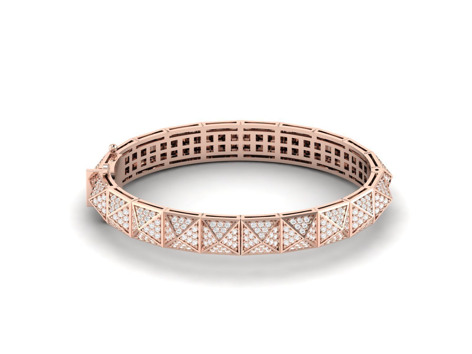 Women Bracelet 3D print model_2